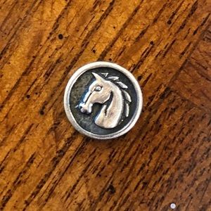 Kameleon silver horse jewelpop